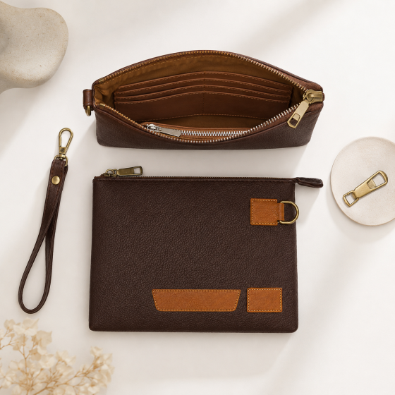 Choclate Men's Business Clutch